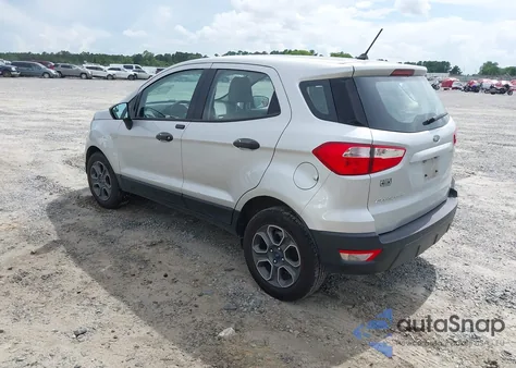 2018 Ford Ecosport S from USA, damaged, VIN MAJ3P1REXJC242569